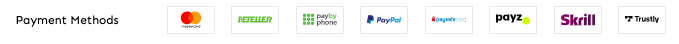 Duelz Casino Payment Methods