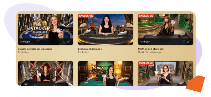 BetMGM Live Blackjack