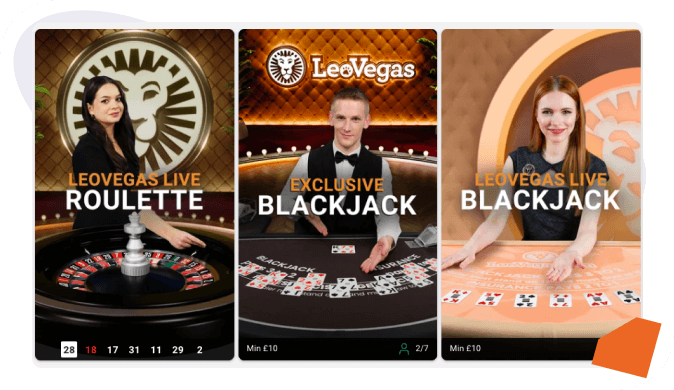 Best Live Casino in the UK - LeoVegas