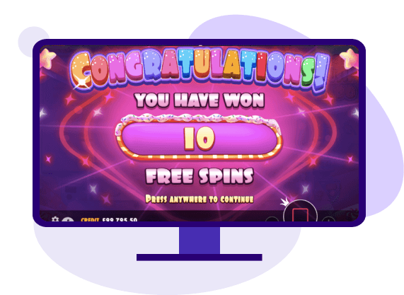 Sugar Rush 1000 Free Spins