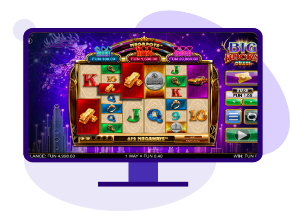 Big Bucks Deluxe Gameplay