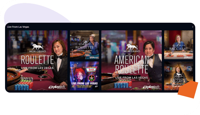 Luna Casino Live Dealer Games