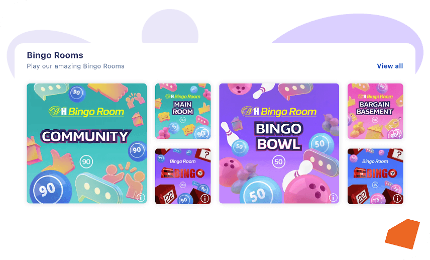 William Hill Bingo rooms