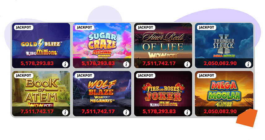 Betway Casino Jackpots