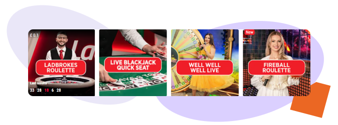 Ladbrokes Casino Live Dealer games