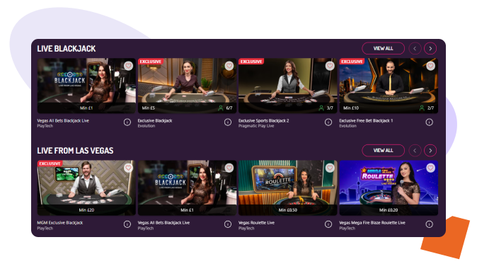 Pink Casino Live Dealer
