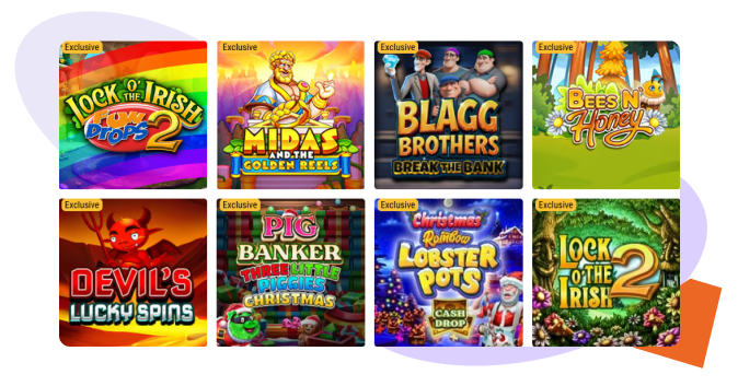 Ladbrokes Casino exclusive slot games
