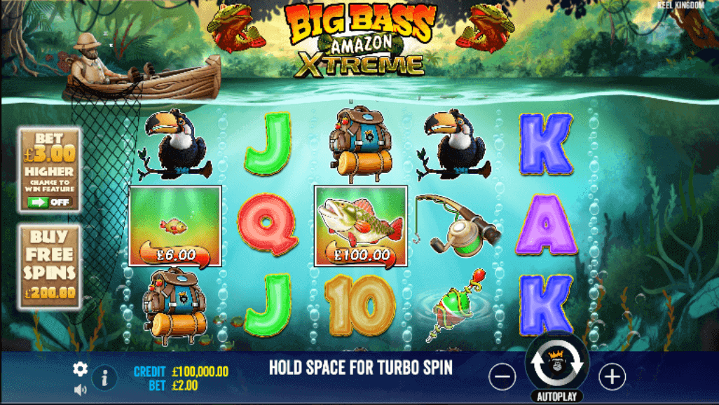 Big Bass Amazon Xtreme demo