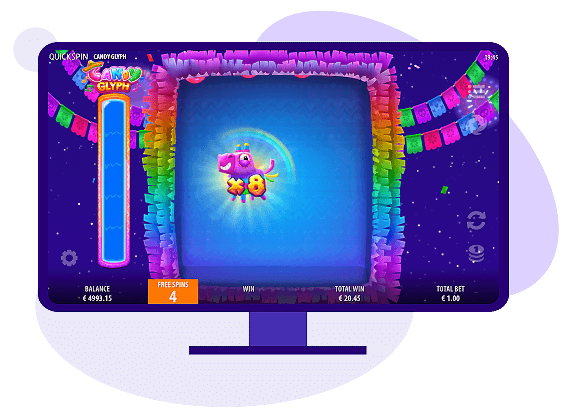 Candy Glyph Pinata Wild