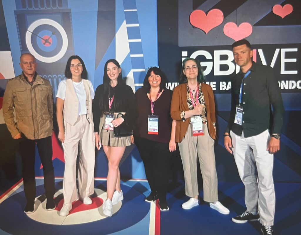 igamingnuts.com team at iGB live conference