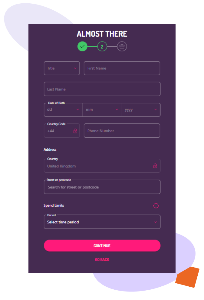 Pink Casino Registration