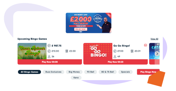 Buzz Bingo Rooms