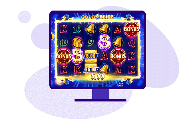 Gold Blitz bonus trigger