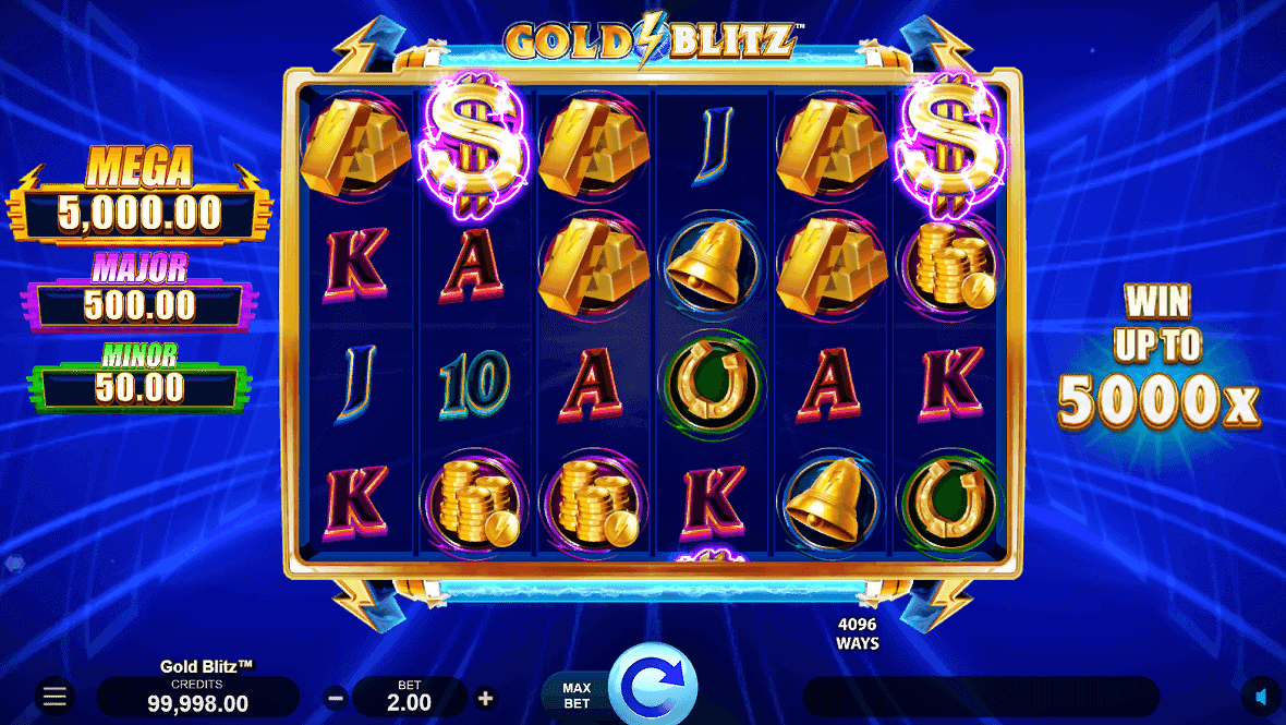 Gold Blitz Screen