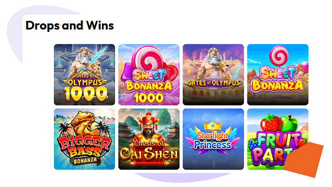 Slots Rush casino drop and win slots