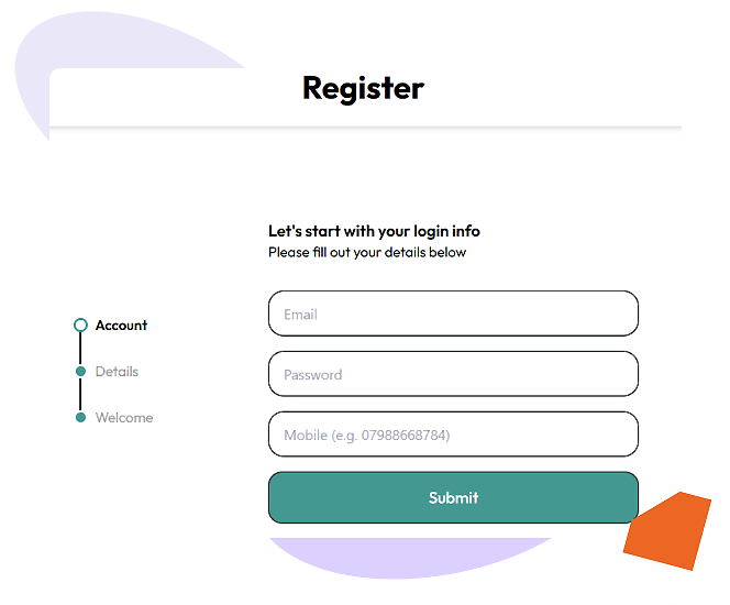 Slots Rush Casino registration