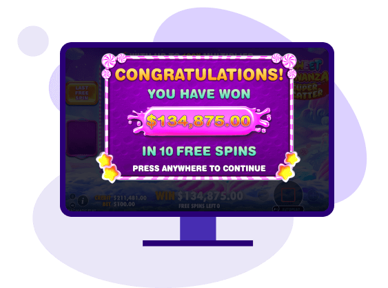 Sweet Bonanza Super Scatter Big Win