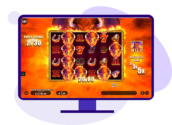 Blazing Bison Gold Blitz Free Spins