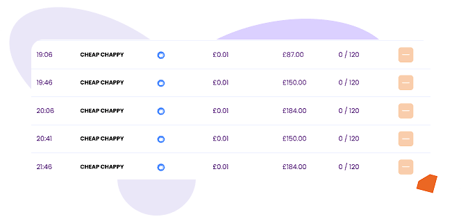 1p Bingo prize pots Foxy Bingo