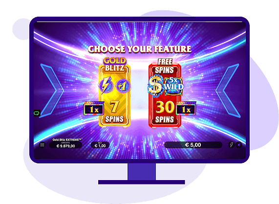 Gold Blitz Extreme Features