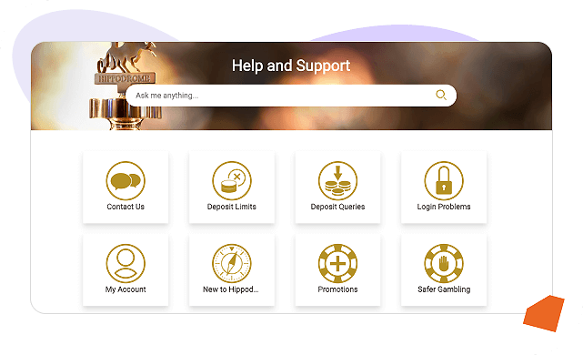 Hippodrome Online Casino Support