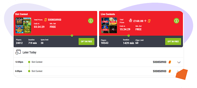Ladbrokes free Slot Contest