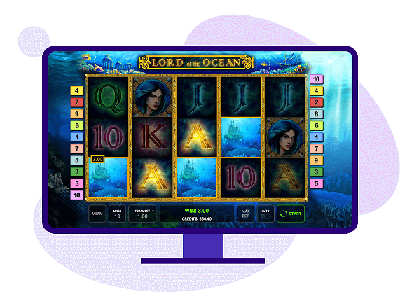 Lord of the Ocean Bonus Trigger
