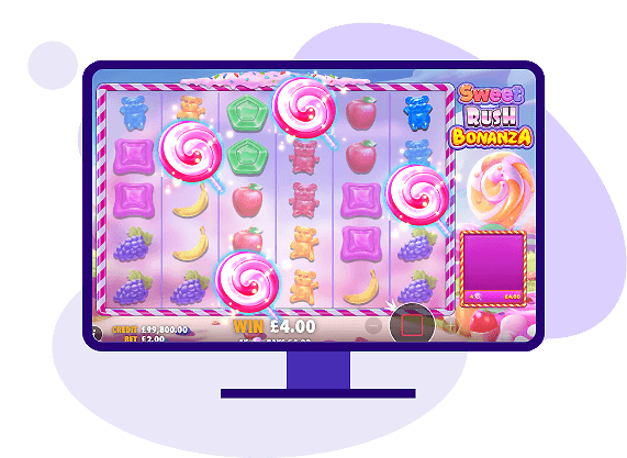Sweet Rush Bonanza bonus trigger