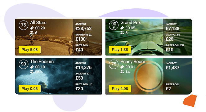 1p Bingo at Unibet