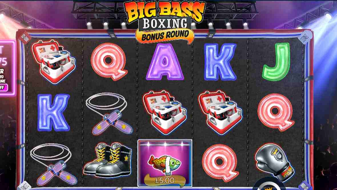 big bass boxing background