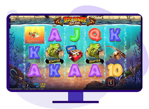 Big Bass Splash slot Scatter Respin