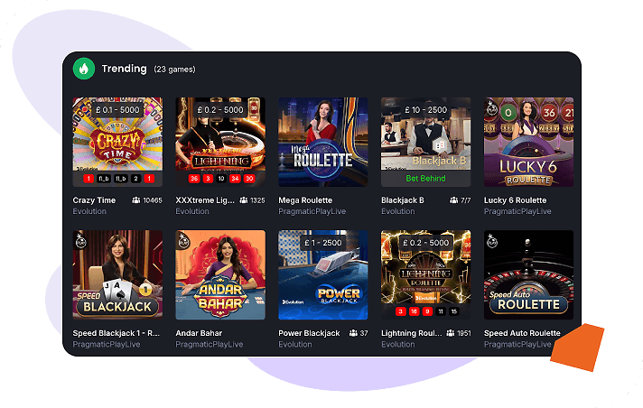 7Bet Casino Live Games