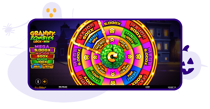 Granny Vs Zombies Jackpot Wheel