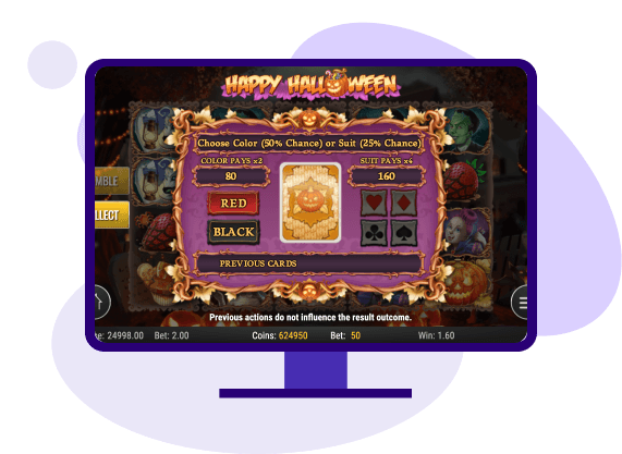 Happy Halloween Gamble Feature