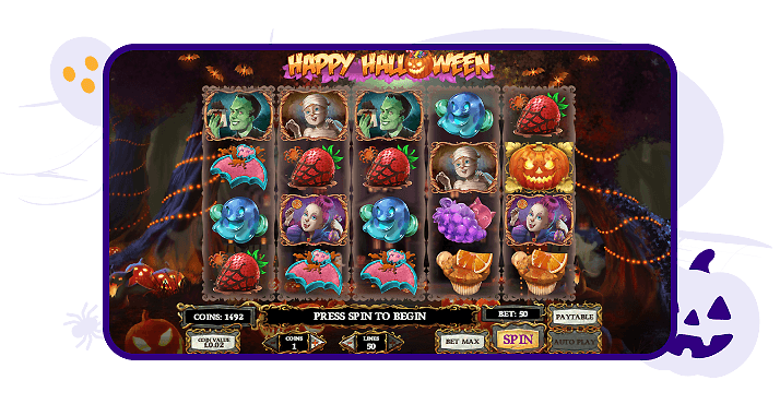 top halloween slot: happy halloween