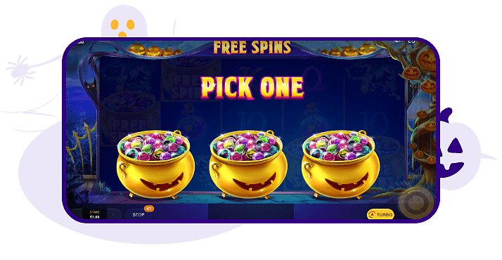 Lucky Halloween Bonus Pick