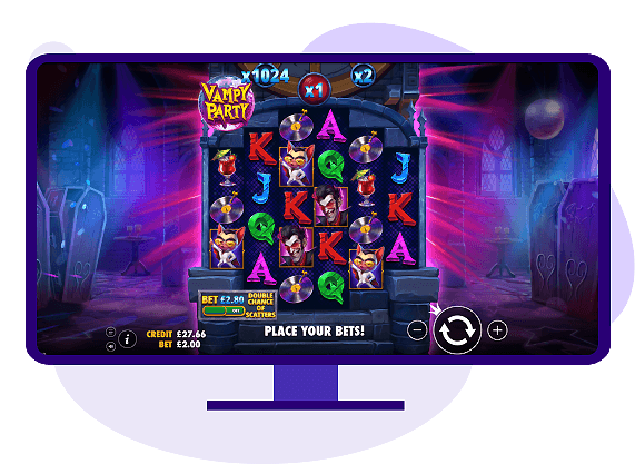 Vampy Party Slot Demo