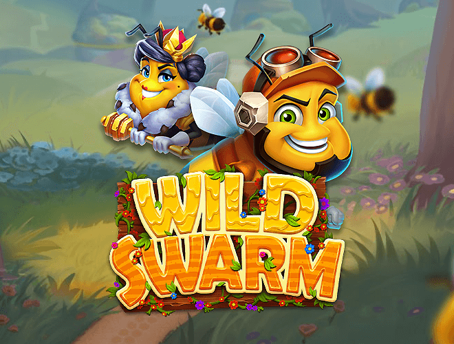 Wild Swarm slot logo