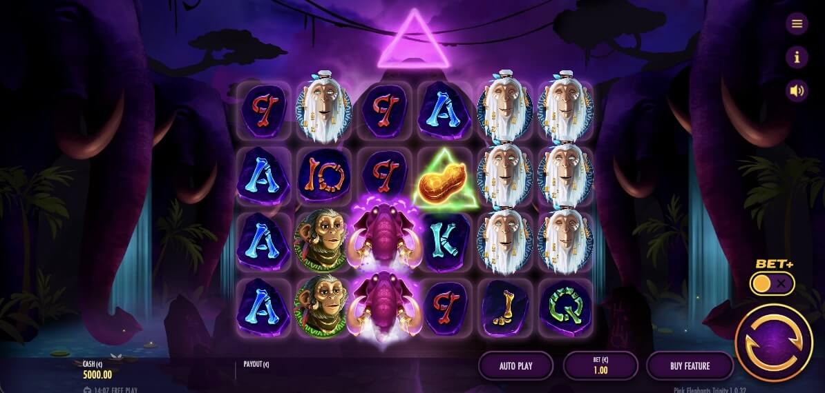 Pink Elephants Trinity slot demo