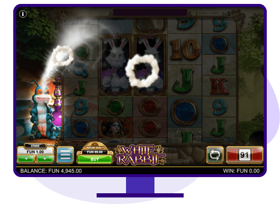 White Rabbit Megaways Caterpillar