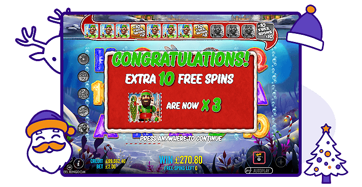 Big Bass Christmas Bash Extra Spins