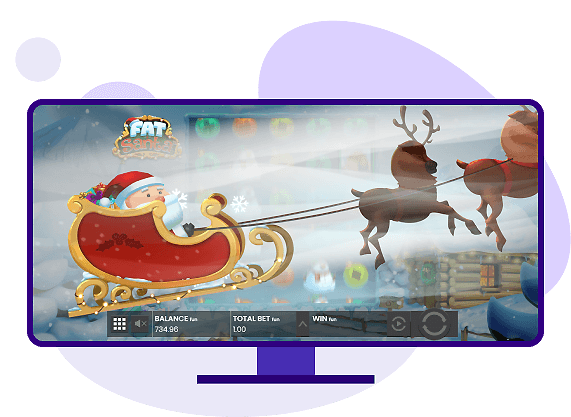 Fat Santa Sleigh Feature