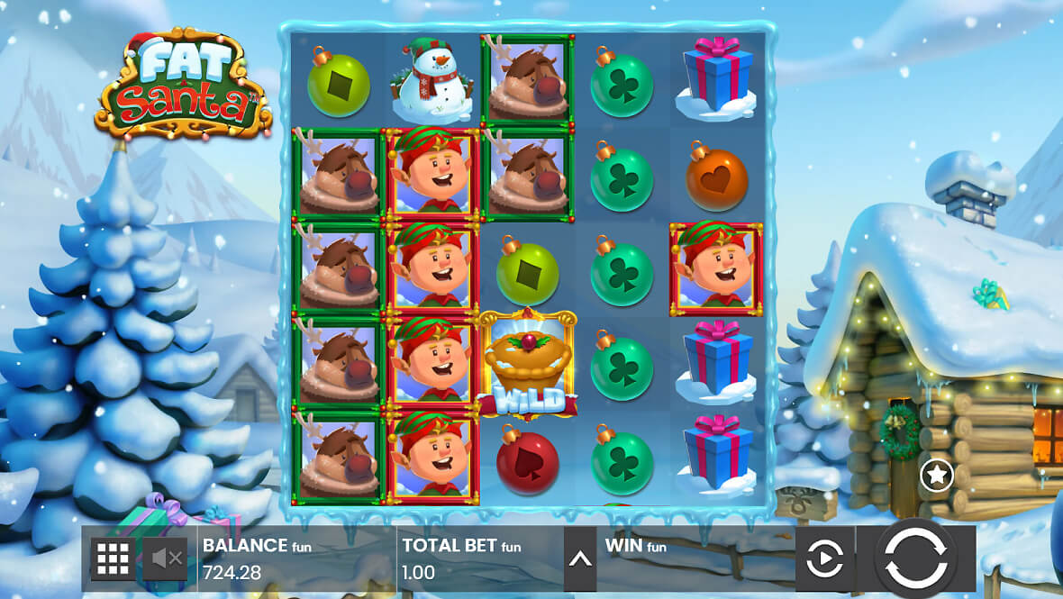 Fat Santa background