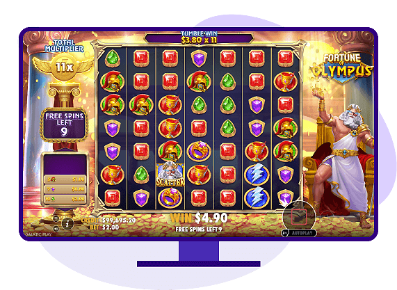 Fortune of Olympus Free Spins