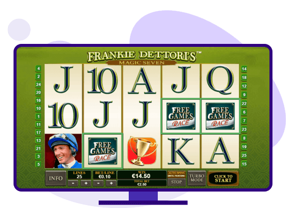 Frankie Dettori's Magic Seven Slot Demo
