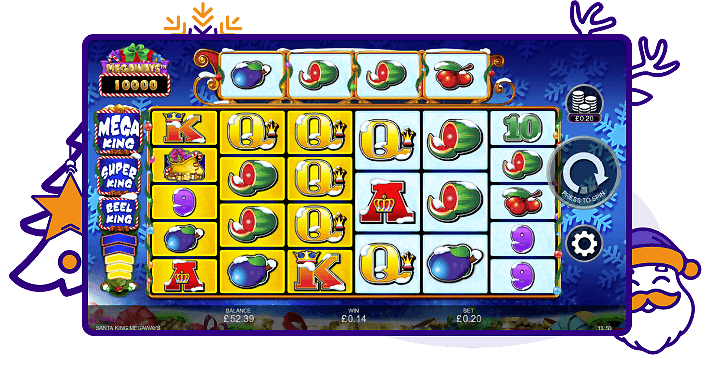 Santa King Megaways Slot Demo