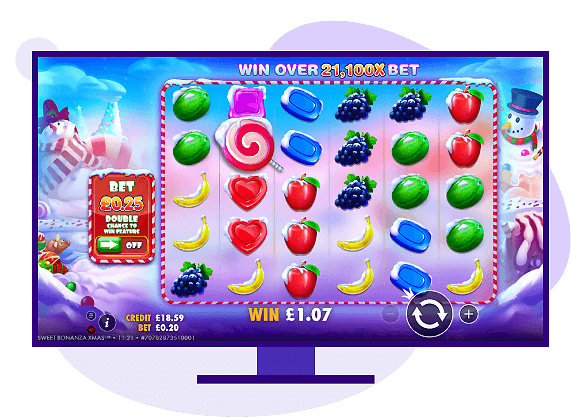 Sweet Bonanza Xmas Screen