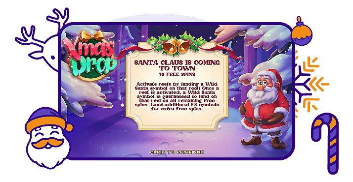 Xmas Drop Bonus Feature
