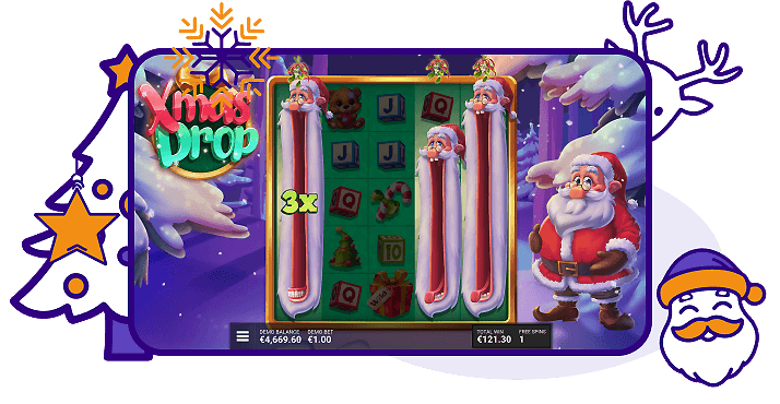 Xmas Drop Expanding wild