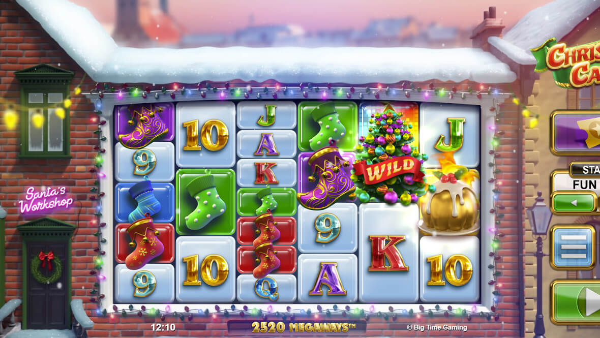 christmas catch background